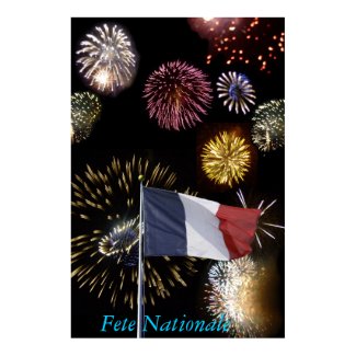 F&ecirc;te Nationale poster print