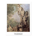 Fetes Galantes Detail By Antoine Watteau Postcards