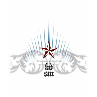 Fetische Syndicate Star / Quote blue Tshirts by FetSyn