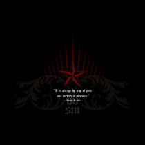 Fetische Syndicate Star / Quote red t-shirts