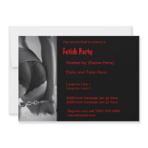 Fetish Party Invitations