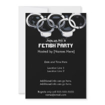 Fetish Party Invites