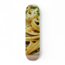 Fettuccine Clams Sauce Noodles skateboards