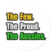 Few Proud Aussies stickers by Australian_Pride Few Proud Aussies stickers