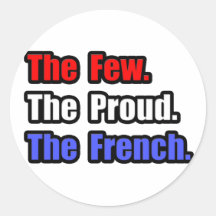 Few Proud French Sticker