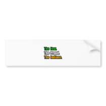 Few Proud Indians bumper stickers