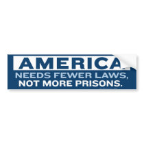 Fewer Laws Bumper Sticker