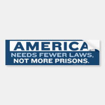 Fewer Laws Bumper Sticker
