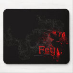 Fey Black Mousepad