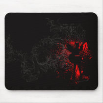 Fey Black Mousepad mousepads