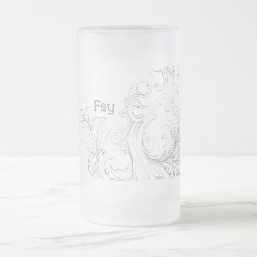 Fey Frosted Glass Mug