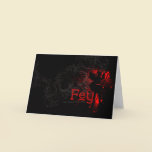 Fey Greeting Card