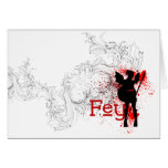 Fey - Greeting Card