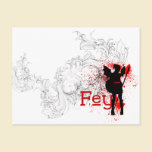 Fey Postcard