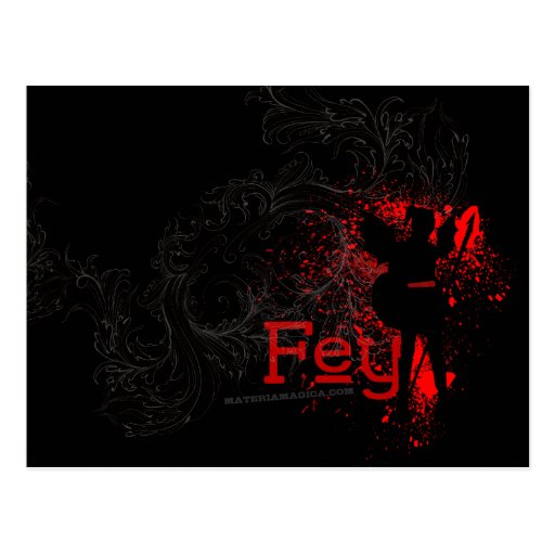 Fey Postcard