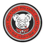 FF Pig Mascot Magnet