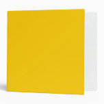 FFCC00 Gold Binder