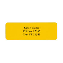 FFCC00 Gold labels