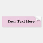 FFCCFF Pale Lilac Pink Lavender Solid Color Bumper Stickers