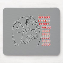 FFFFUUUUU MOUSEPAD
