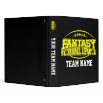FFL Fantasy Football League Planner 3 Ring Binder