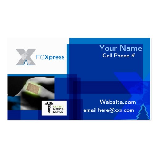 FGXpress Business Card (front side)