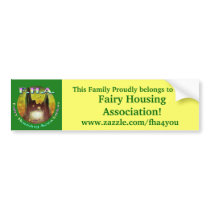 FHA Bumper Sticker bumper stickers