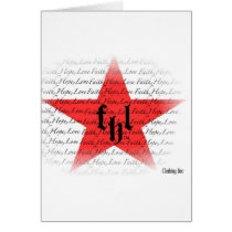 FHL (Faith, Hope & Love) All Star Logo cards