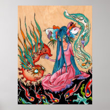 Fiancée axolotl posters