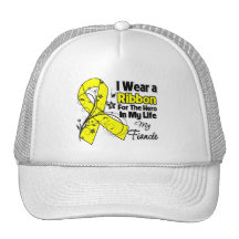 Fiancee Hero in My Life Sarcoma Awareness Hats