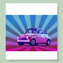 Fiat 500 Bunt posters