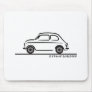 Fiat 500 Cinquecento Mousepads