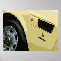 FIAT BERTONE (detail) Posters