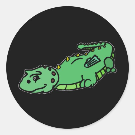 Fib Round Stickers