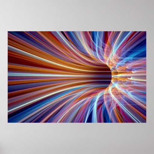 Fiber optic streak tunnel print
