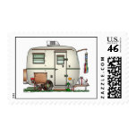 Fiberglass Egg Camper Postage postage