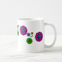 Fibonacci Flower Power Coffee Mugs