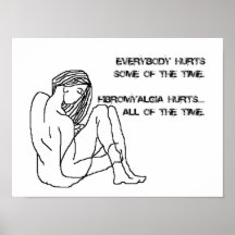 fibro hurts poster