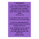 Fibro Warning Poster posters by Fibrohugs Fibro Warning Poster posters