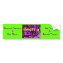 fibroLIFE Bumper Sticker bumper stickers