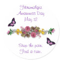 Fibromalgia Awareness Day stickers