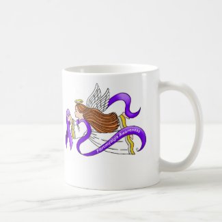 Fibromyalgia Angel Classic White Coffee Mug