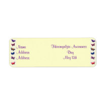 Fibromyalgia Awareness Address Labels labels