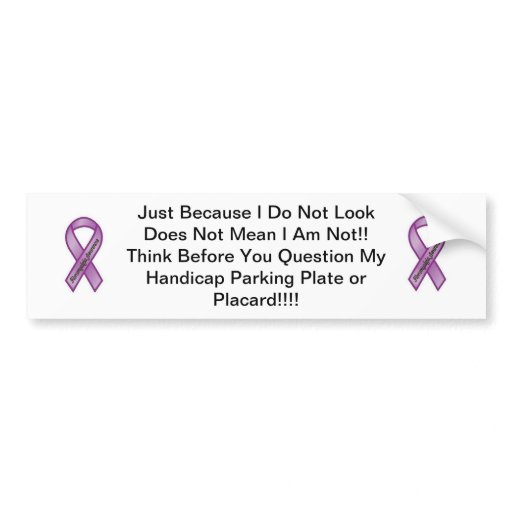 Fibromyalgia Awareness Car Bumper Sticker Zazzle