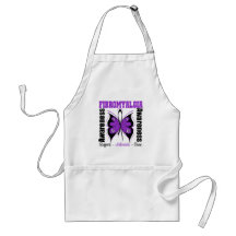 Fibromyalgia Awareness Butterfly Aprons