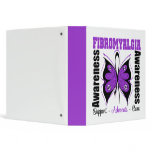 Fibromyalgia Awareness Butterfly Binder