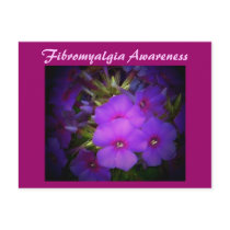 Fibromyalgia Awareness Day-Floral-Postcard