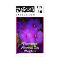 Fibromyalgia Awareness Day-Floral-Stamp by pammys Fibromyalgia Awareness Day-Floral-Stamp