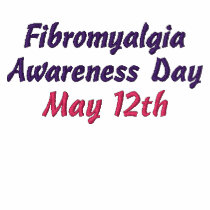 Fibromyalgia Awareness Day, May 12th-Jacket embroidered shirts by pammys Fibromyalgia Awareness Day, May 12th-Jacket embroidered shirts