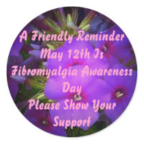 Fibromyalgia Awareness Day Sticker stickers
